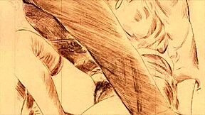 رسوم إيروتيكية كلاسيكية تثير مشاعر عميقة