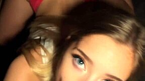 Amateur home video call with close up phone action