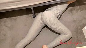 Silly Step-Mom Gets Stuck Around the House