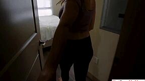 Busty Cougar Stepmom Stops Yoga For Wild Taboo Fuck With Not Son!