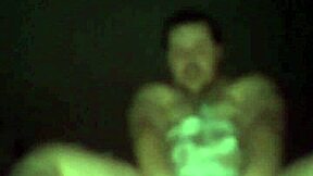 Russian Gay Man Feeds Ass with Snow