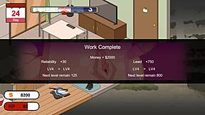 hentai game handyman legend full gameplay with cheating wives