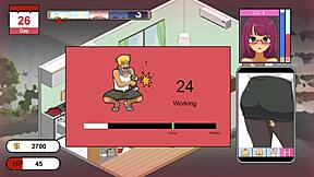 hentai game handyman legend full gameplay with cheating wives