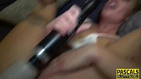 fetish babe throated deep, toyed submissive then got anal