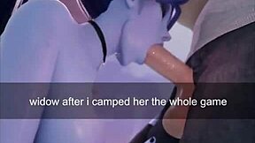 This overwatch widowmaker hentai features sexy masturbation and intense assfucking scenes.