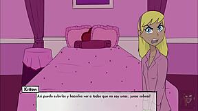 Kitten cheats, breaks Starfire's ass with anal, touches Raven for future fucking in 18Titans Chapter 3