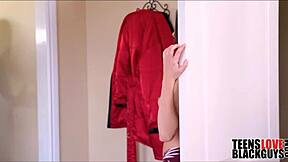 White Teen Fucks Ex-Boss’s Black Husband for Wild Orgasmic Revenge