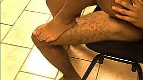 latina brunette sucks and rides thick cock