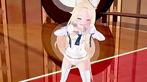 Detailed Blue Archive Seia Hentai MMD Animation Featuring Explicit 3D Cartoon Scenes