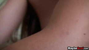 Skinny Amateur Babe Finds Dick in Her Asshole Kaylee Daniels 1