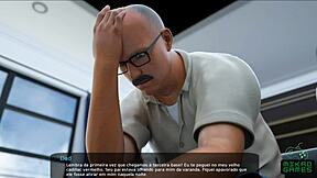 Milfy City Ep 38: Madrasta’s Sara Panties Peek