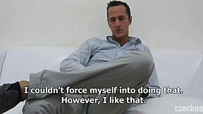 czech gay casting features martin 3478 sucking cock