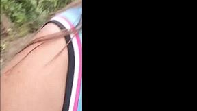 Feeling desperate without money, I seduced the Uber driver with my curvy body in lingerie, leading to passionate homemade sex.