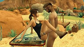 sims 4 tomb raider parody part 1 - egyptian phalos adventure awaits