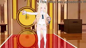 Detailed Blue Archive Seia Hentai MMD Animation Featuring Explicit 3D Cartoon Scenes