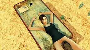 sims 4 tomb raider parody part 1 - egyptian phalos adventure awaits