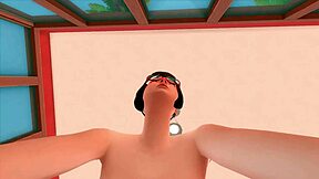 Sims 4 couple bangs hard in steamy cartoon 3D sex