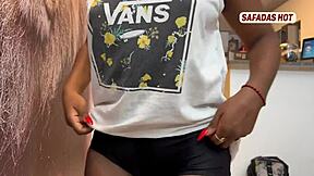 did the latina suck the water deliverer before he bent her over for doggystyle pov riding?