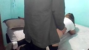 Latina Emo Milf Bent Over for Doggystyle Fun