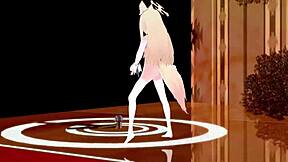 Detailed Blue Archive Seia Hentai MMD Animation Featuring Explicit 3D Cartoon Scenes