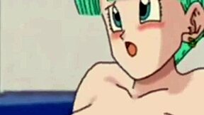 Dragon ball z features bulma and gohan in adventure.