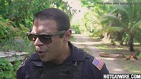 i couldn’t believe it when the cop got a surprise pulling him over!