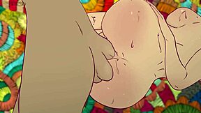 A nun imagines intense front and back fucking in prayer booth hentai parody