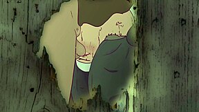 A nun imagines intense front and back fucking in prayer booth hentai parody