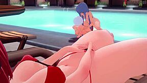 Roxy Migurdia Fucked While Eris Watch On The Pool Mushoku Tensei Chapter 2 Full 1hr Movie On Sheer Fantasyking3