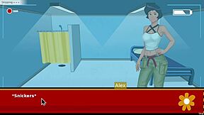 Silva Paprika, a cute fat character in 3D anime, faces challenges in her trainer game episode 7