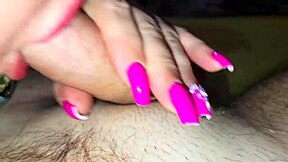 Stepmom says, 'cum on my dirty soles, please?' in bedroom fetish