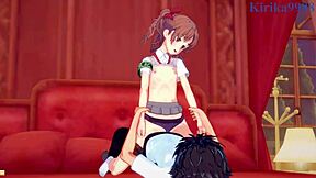 Hey, Mikoto Misaka and Kuroko Shirai Get Wild with Intense Sex