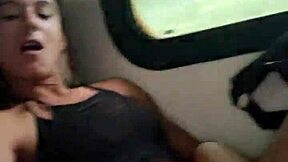 My friend jerks me off while I suck his thick cock on a crowded public train