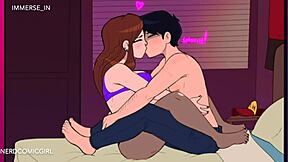 How did the young crossdresser start playing with his ass?