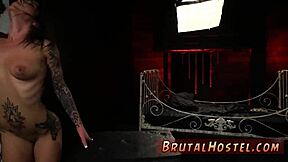 first time plaster bondage for excited teen tourist 😍