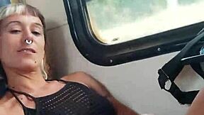 My friend jerks me off while I suck his thick cock on a crowded public train