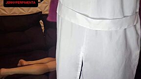 i caught my wife bent over getting doggystyle from the horny masseur at home