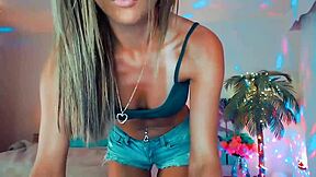 I invite you to a fun webcam cosplay session with fingering and masturbation