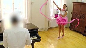 Trailer 3 Gina Gerson in white russian bondage, rough sex with close-up sucking and spitting saliva