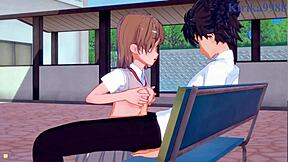 Hey, Mikoto Misaka and Kuroko Shirai Get Wild with Intense Sex