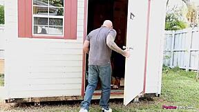 petite teen 18+ fucks a real man