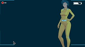 Silva Paprika, a cute fat character in 3D anime, faces challenges in her trainer game episode 7