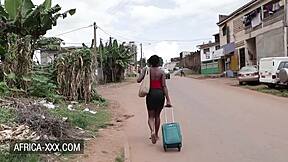 does this ebony beauty fuck strangers in doggystyle?