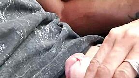 My friend jerks me off while I suck his thick cock on a crowded public train