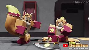 Baldi animation in Fashui Roblox uncensored style