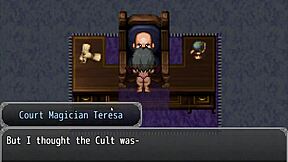 Henteria chronicles 3 del 4 eng spil med pixel art ingen billeder eller animerede scener