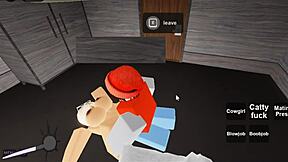 banged roblox whore on floor group blowjob
