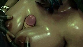 Don't you think this sexy girl deserves warm cum in 3D action?