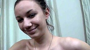stunning czech teen undresses in supermarket for pov seduction