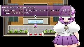 This is part 4 of the hentai game in which an investigator preys on a girl